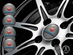 Suzuki Gewölbte Label Marke Stil für Felgenaufkleber